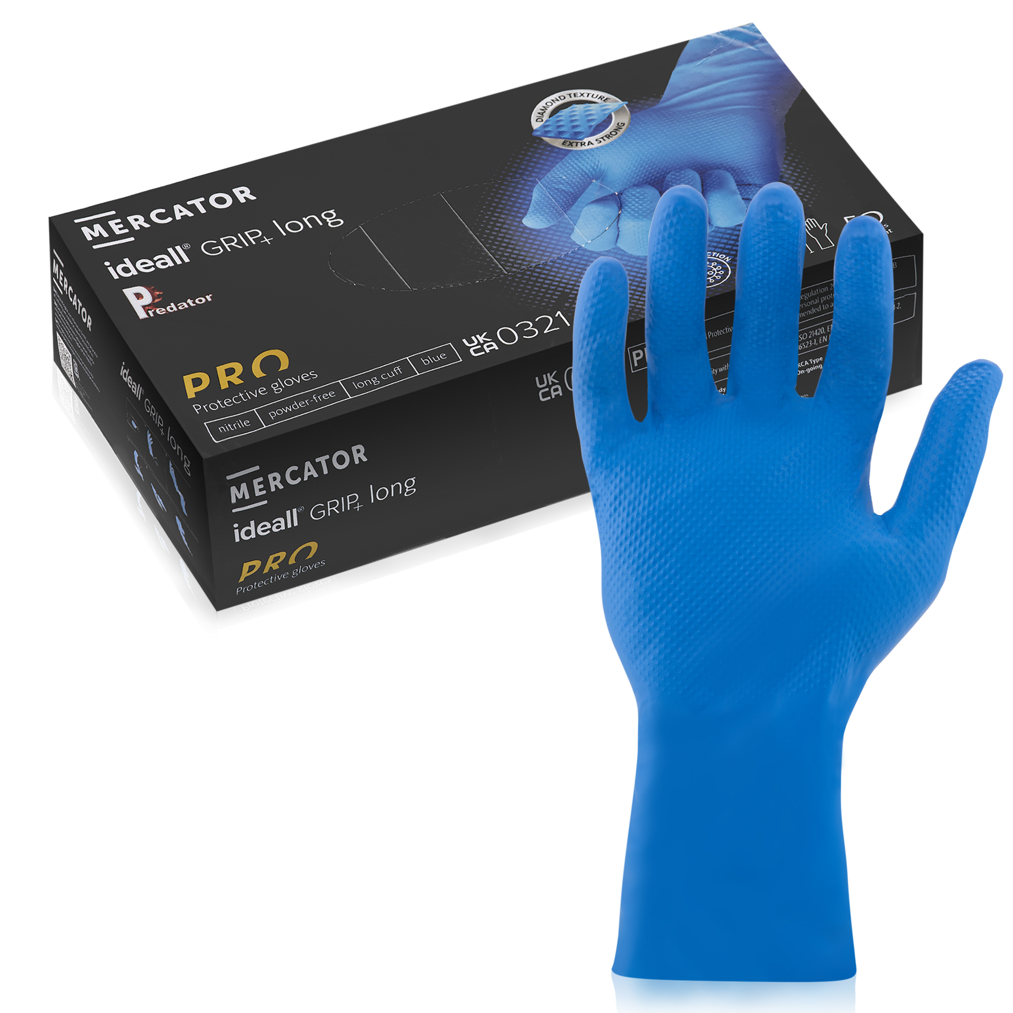 Ideall Grip - ROYAL BLUE (Long Cuff) (50) 10.0g